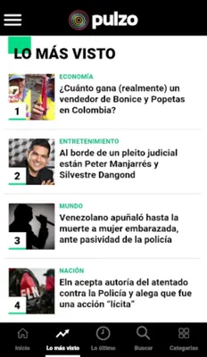 Pulzo android App screenshot 2